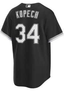 Michael Kopech Chicago White Sox Mens Replica Alt Jersey - Black