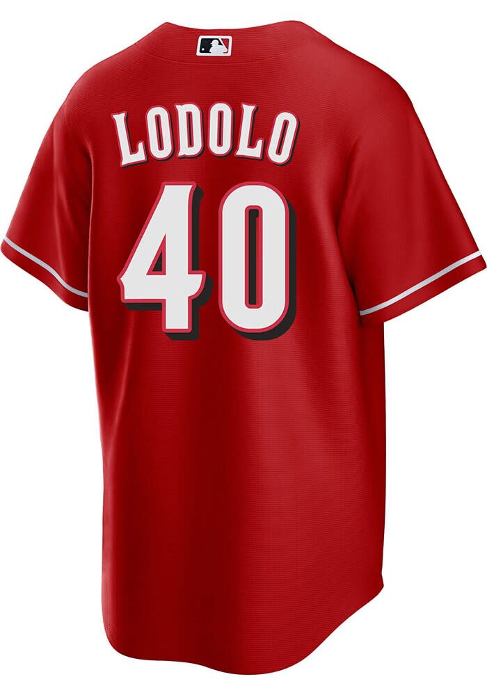 Nick Lodolo Men's Cincinnati Reds Alternate Jersey - Red Authentic