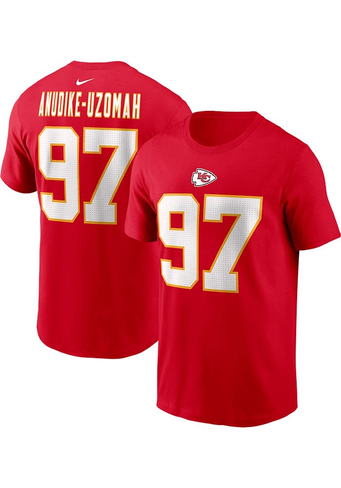 Felix Anudike-uzomah Kansas City Chiefs Name And Number Short Sleeve 