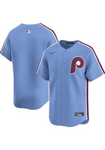 Nike Philadelphia Phillies Mens Light Blue Alt Limited Baseball Jersey