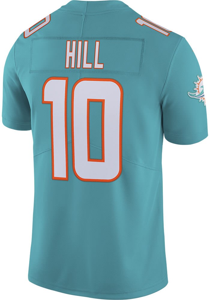 Tyreek Hill Miami Dolphins Mens TEAL Home Limited Football Jersey