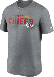 Nike Kansas City Chiefs Grey Shoutout Short Sleeve T Shirt
