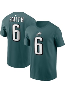 Devonta Smith Philadelphia Eagles Midnight Green Home Short Sleeve Player T Shirt