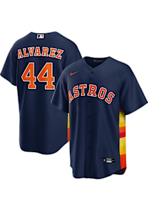 Yordan Alvarez Houston Astros Mens Replica Alt Jersey - Navy Blue