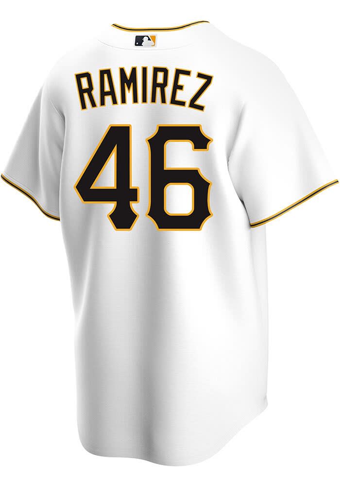 Yohan Ramirez Men's Pittsburgh Pirates Road Jersey - Gray Replica