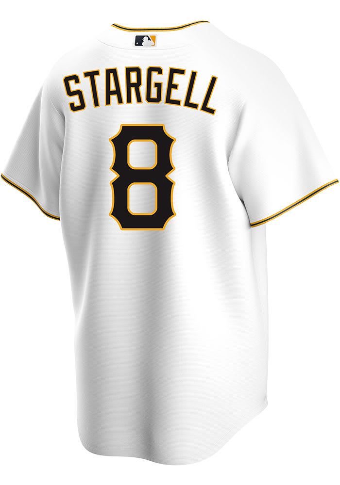 Men’s Nike Willie Stargell Pittsburgh Pirates Cooperstown Collection Name &  Number Black T-Shirt