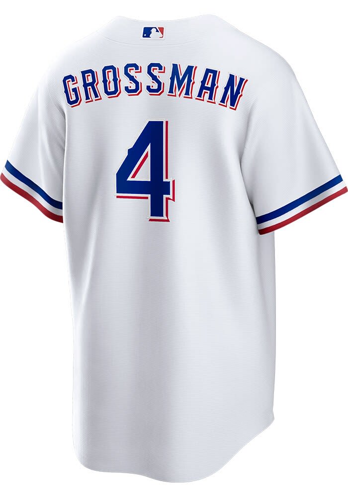 Men's Texas Rangers Jacob deGrom Nike White Home Replica Player Jersey