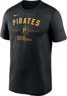 Nike Pittsburgh Pirates Black City Connect Graphic  Short Sleeve T Shirt
