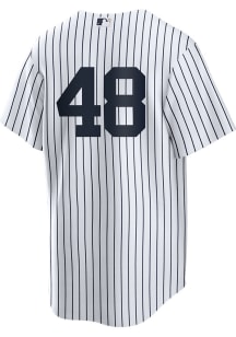 Anthony Rizzo New York Yankees Mens Replica Home Number Jersey - White