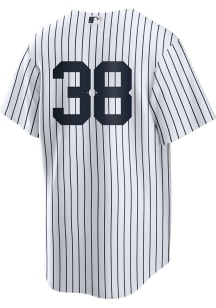 Ben Rortvedt New York Yankees Mens Replica Home Number Jersey - White