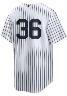 Clarke Schmidt New York Yankees Mens Replica Home Number Jersey - White