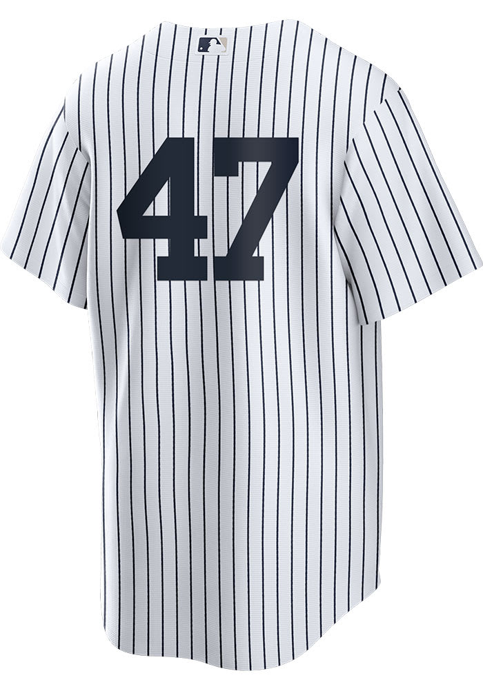 Frankie Montas No Name Road Jersey - NY Yankees Number Only Replica Adult  Road Jersey