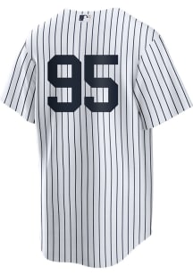 Oswaldo Cabrera New York Yankees Mens Replica Home Number Jersey - White