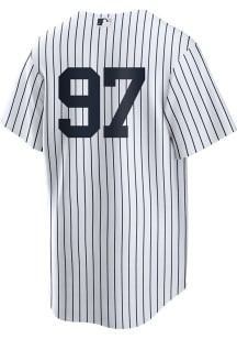 Ron Marinaccio New York Yankees Mens Replica Home Number Jersey - White