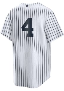 Lou Gehrig New York Yankees Mens Replica Home Number Jersey - White