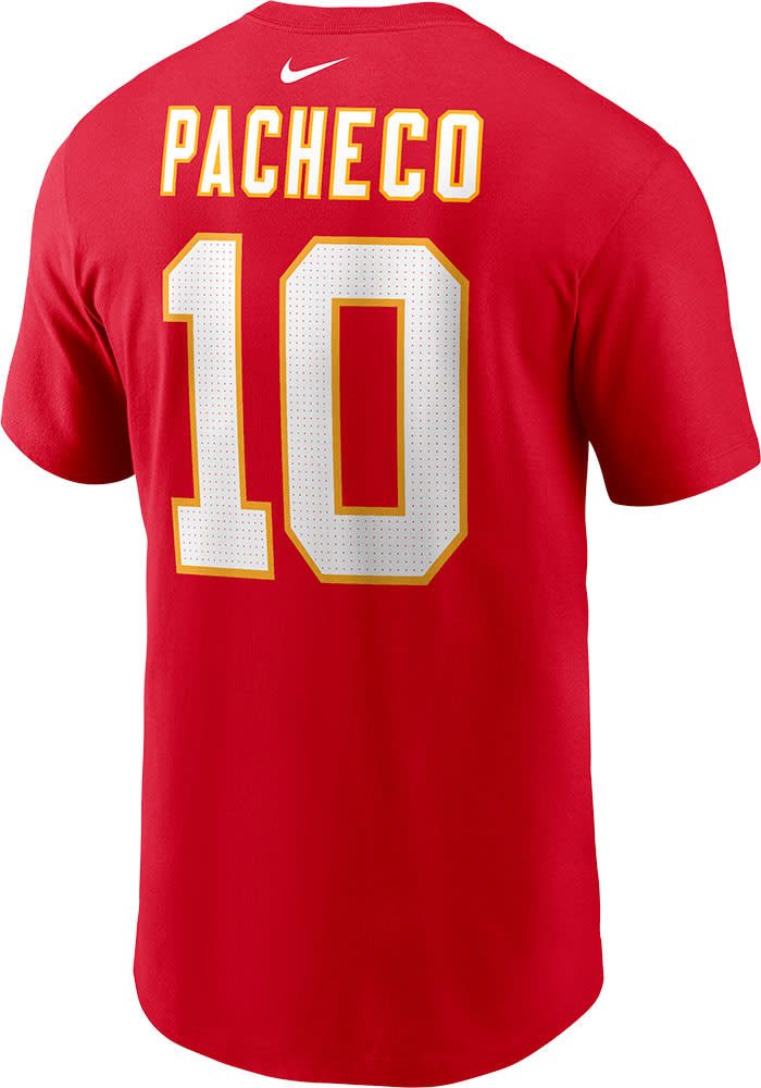 Men's Nike Isiah Pacheco Red Kansas City Chiefs Game Player Jersey