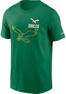 Nike Philadelphia Eagles Kelly Green Fill in Short Sleeve T Shirt
