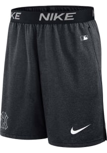 Nike New York Yankees Mens Navy Blue Knit Shorts