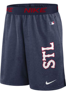 Nike St Louis Cardinals Mens Red STL Knit Shorts