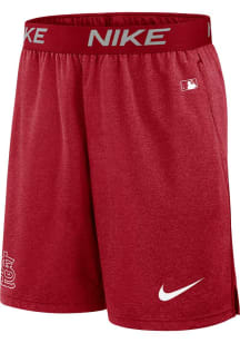Nike St Louis Cardinals Mens Red Knit Shorts