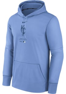 Nike Kansas City Royals Mens Light Blue Dri-Fit Hood