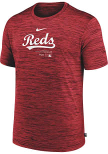 Nike Cincinnati Reds Red Velocity Short Sleeve T Shirt