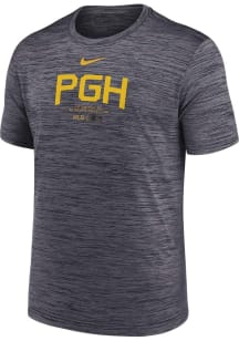 Nike Pittsburgh Pirates Black City Connect Short Sleeve T Shirt