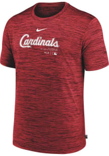 Nike St Louis Cardinals Red Velocity Short Sleeve T Shirt