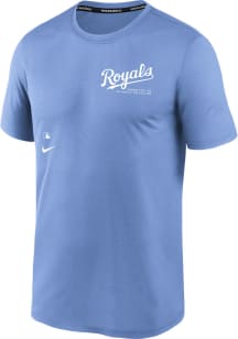 Nike Kansas City Royals Light Blue Early Work Short Sleeve Fashion T Shirt