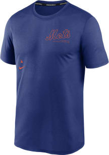 Nike New York Mets Blue Early Work Short Sleeve Fashion T Shirt