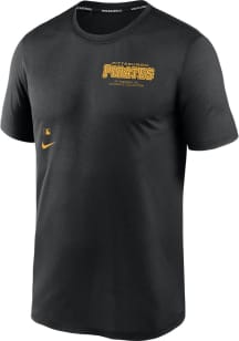 Nike Pittsburgh Pirates Black Early Work Short Sleeve Fashion T Shirt