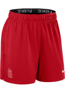 Nike St Louis Cardinals Womens Red Authentic Shorts