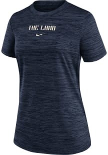 Nike Cleveland Guardians Womens Navy Blue City Connect T-Shirt