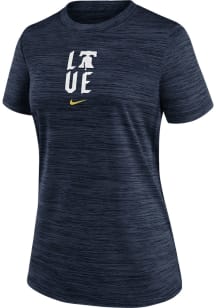 Nike Philadelphia Phillies Womens Navy Blue City Connect T-Shirt