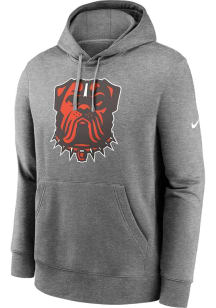 Nike Cleveland Browns Mens Grey Alternate Logo Long Sleeve Hoodie