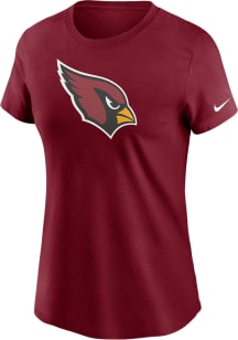 Nike Arizona Cardinals Womens Red Tough Logo Short Sleeve T-Shirt