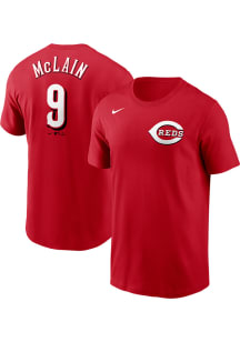 Matt McLain Cincinnati Reds Red Home Short Sleeve Player T Shirt