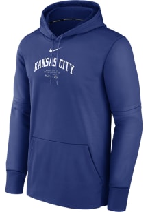 Nike Kansas City Royals Mens Blue Dri-Fit Hood