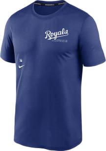 Nike Kansas City Royals Blue Early Work Short Sleeve Fashion T Shirt