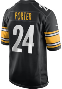 Joey Porter Jr.  Nike Pittsburgh Steelers Black Home Game Football Jersey