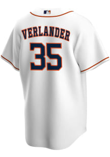 Justin Verlander Houston Astros Mens Replica Home Jersey - White