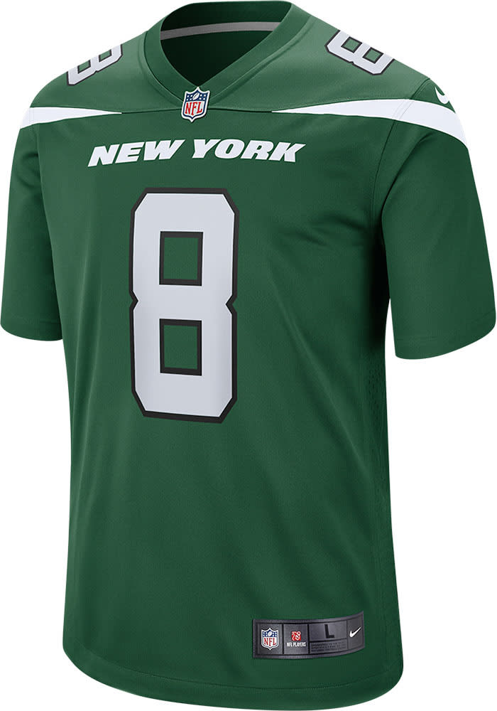 Aaron Rodgers New York Jets Home Game Jersey - GREEN