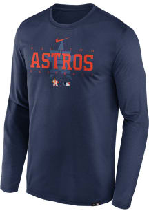 Nike Houston Astros Navy Blue Team Issue Legend Long Sleeve T-Shirt