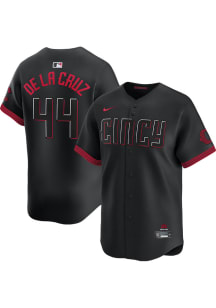 Elly De La Cruz Nike Cincinnati Reds Mens Black City Connect Limited Baseball Jersey