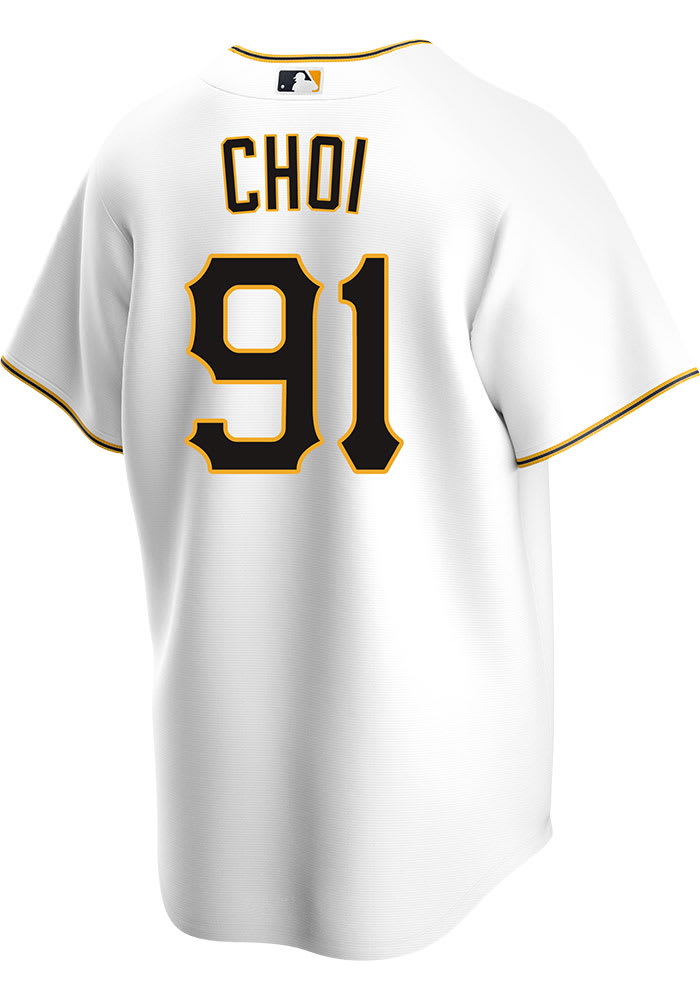 Replica Pittsburgh Pirates Ji Man Choi Home Jersey - White