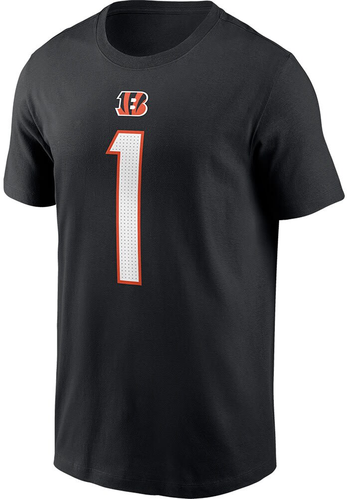 Ja'Marr Chase Cincinnati Bengals NN Tee Short Sleeve Player T Shirt