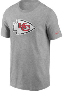 Nike Kansas City Chiefs Grey Logo Essential Short Sleeve T Shirt