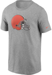 Nike Cleveland Browns Grey Logo Essential Short Sleeve T Shirt