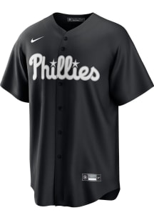 Bryce Harper Philadelphia Phillies Mens Replica Alt Fashion Jersey - Black
