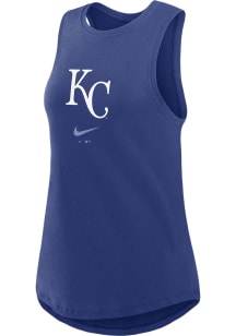 Nike Kansas City Royals Womens Blue Primetime Tank Top